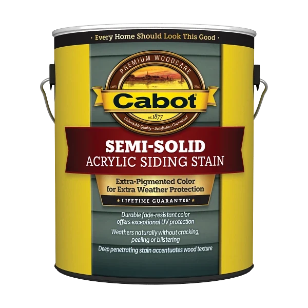 Cabot® Semi-Solid Acrylic Siding Stain