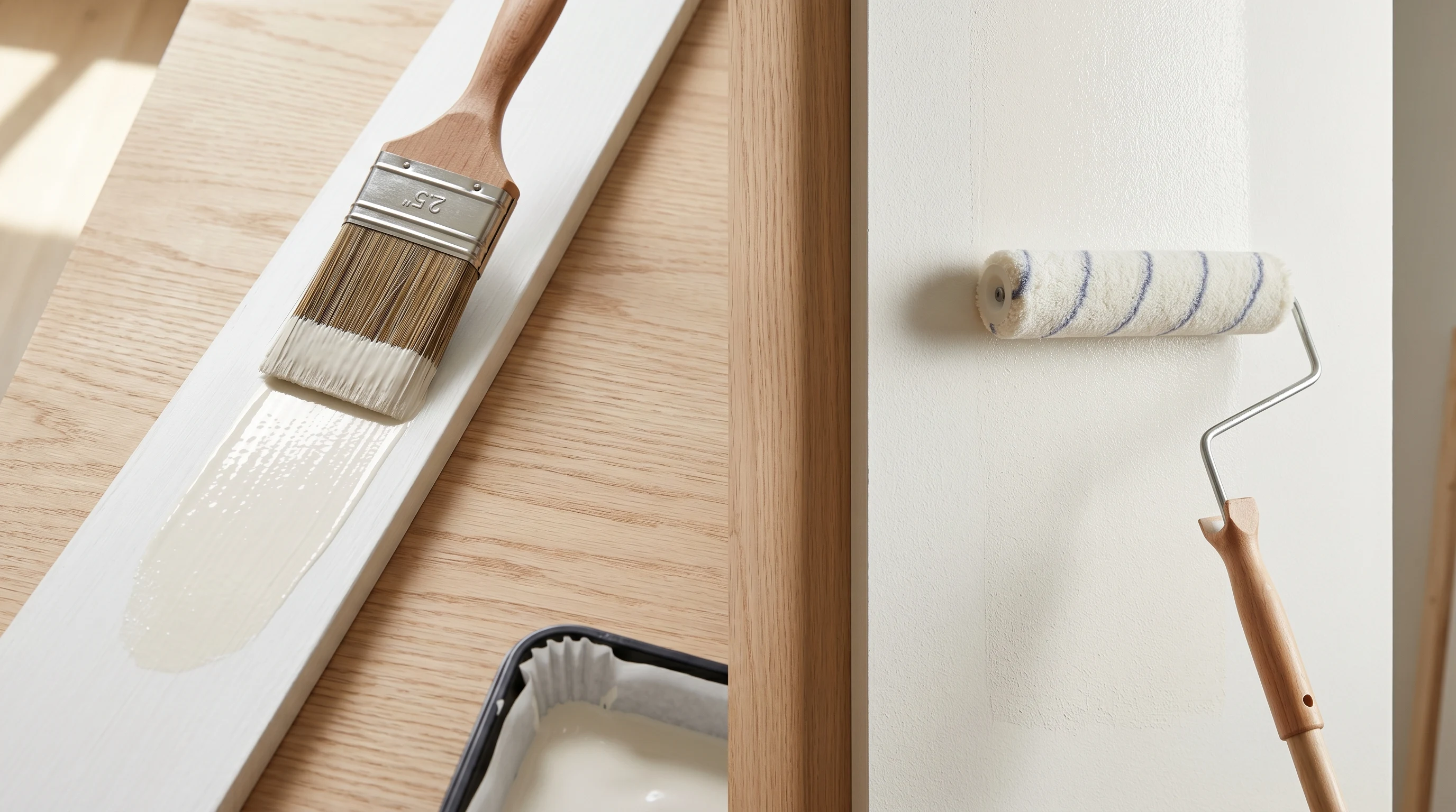 Brush vs Roller — When to Reach for Which