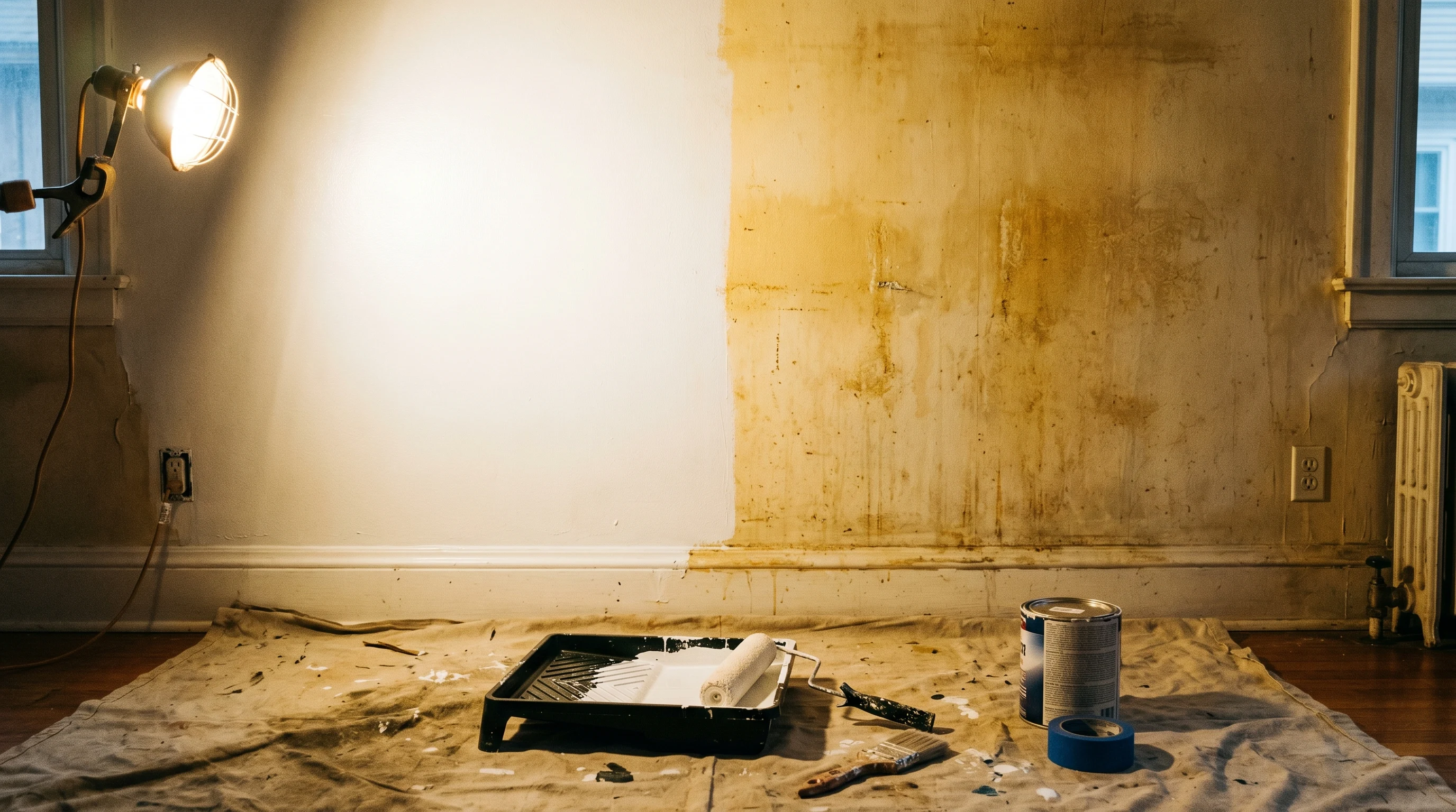 How to Block Nicotine Stains Before Painting