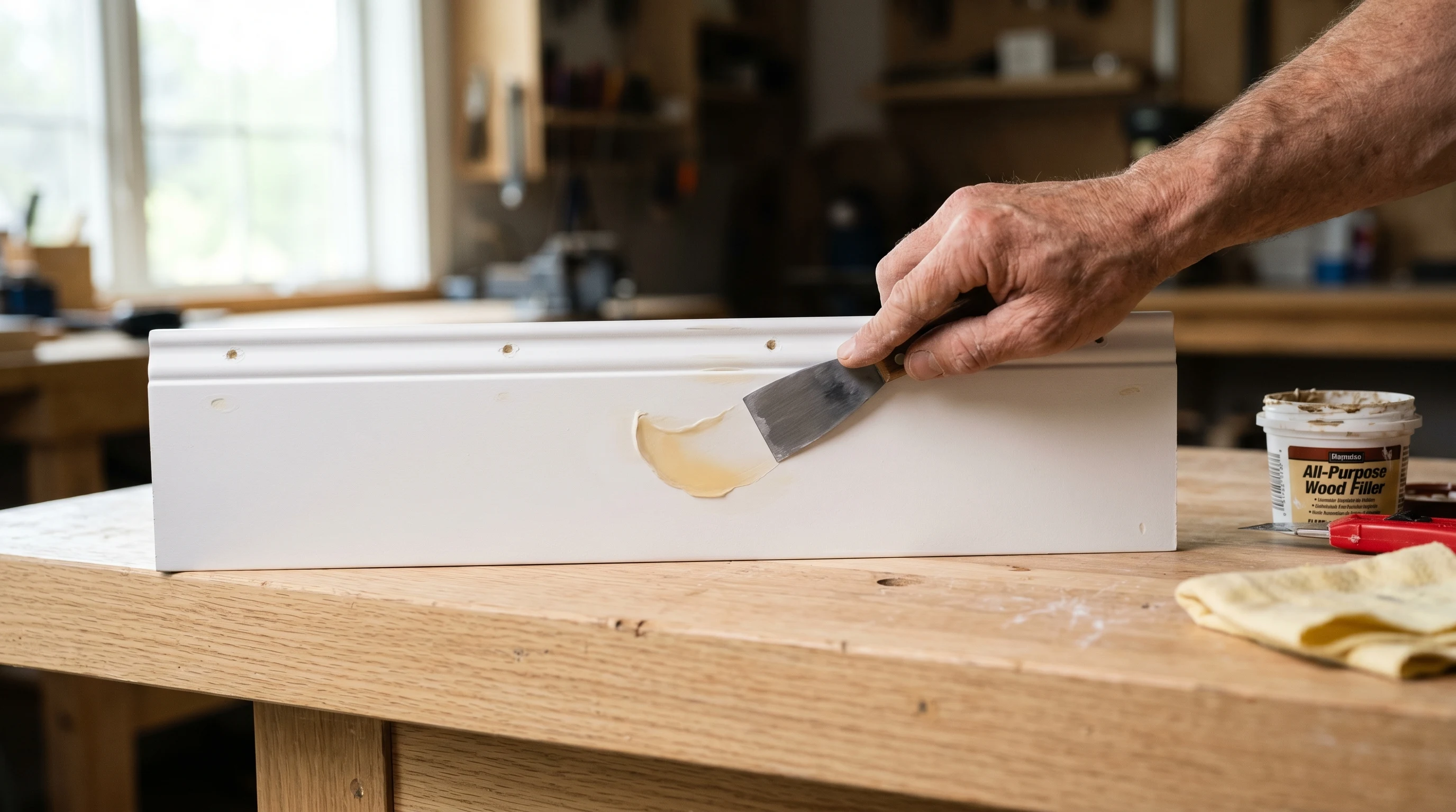 How to Fill Holes and Gaps in Wood