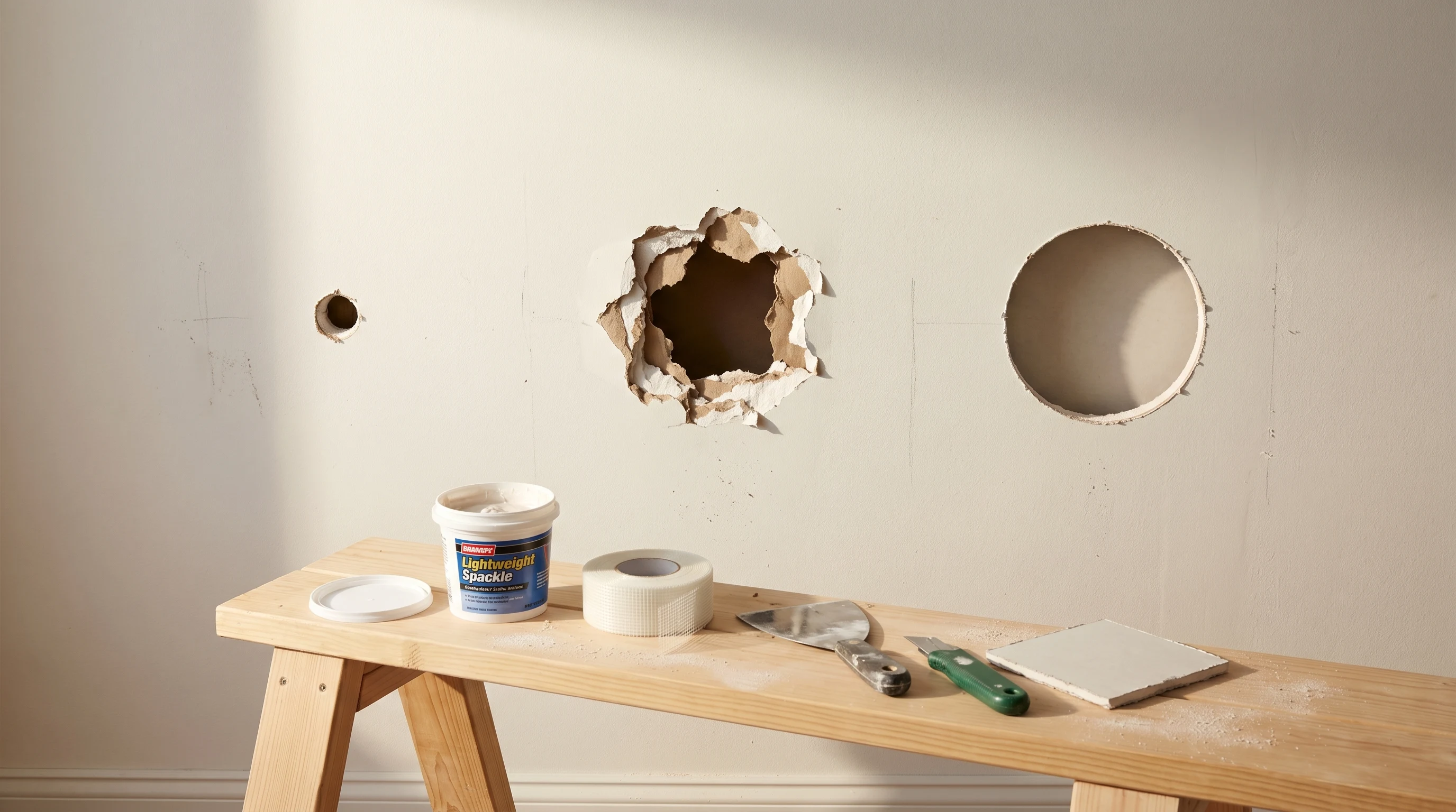 How to Fix Holes in Drywall