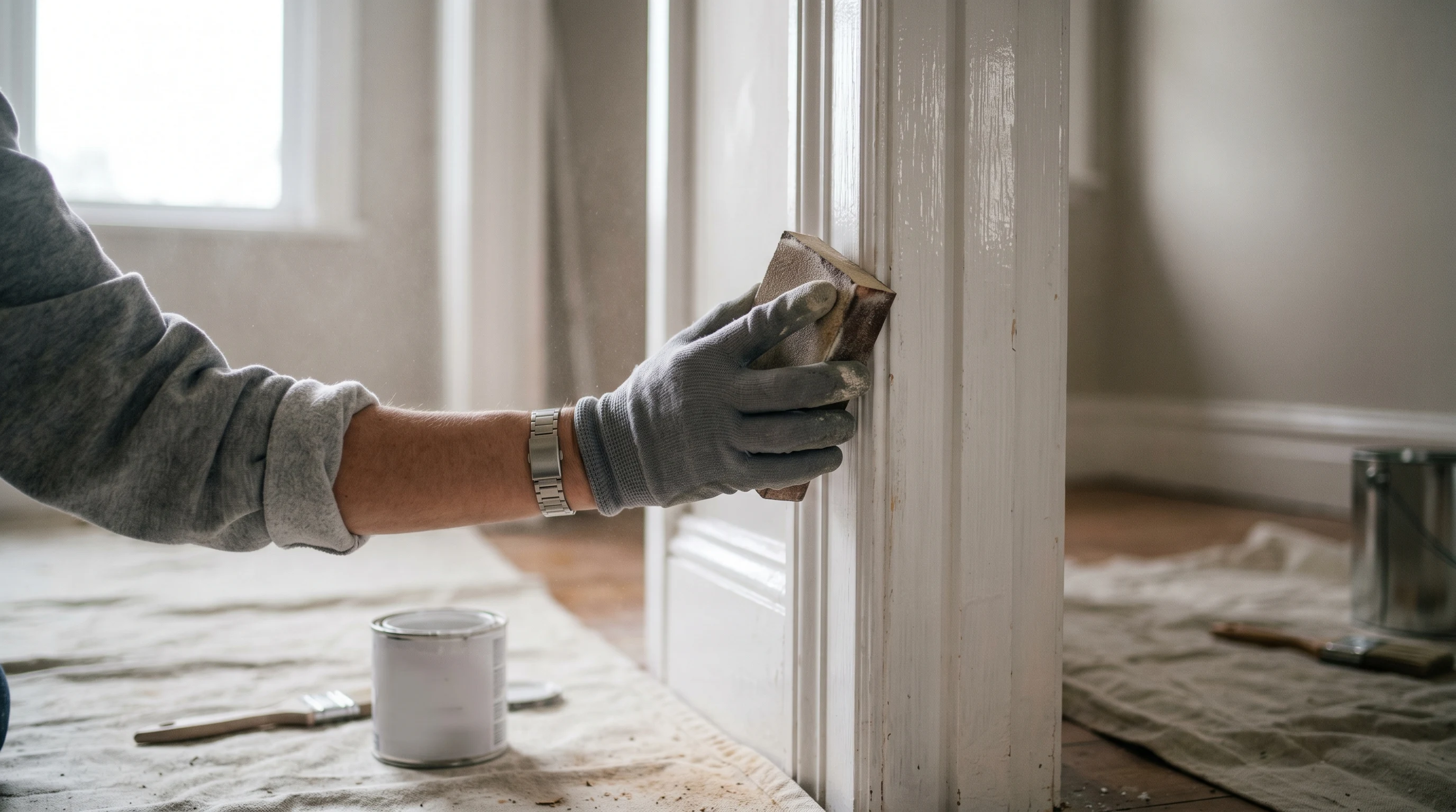 How to Paint Over a Glossy Finish