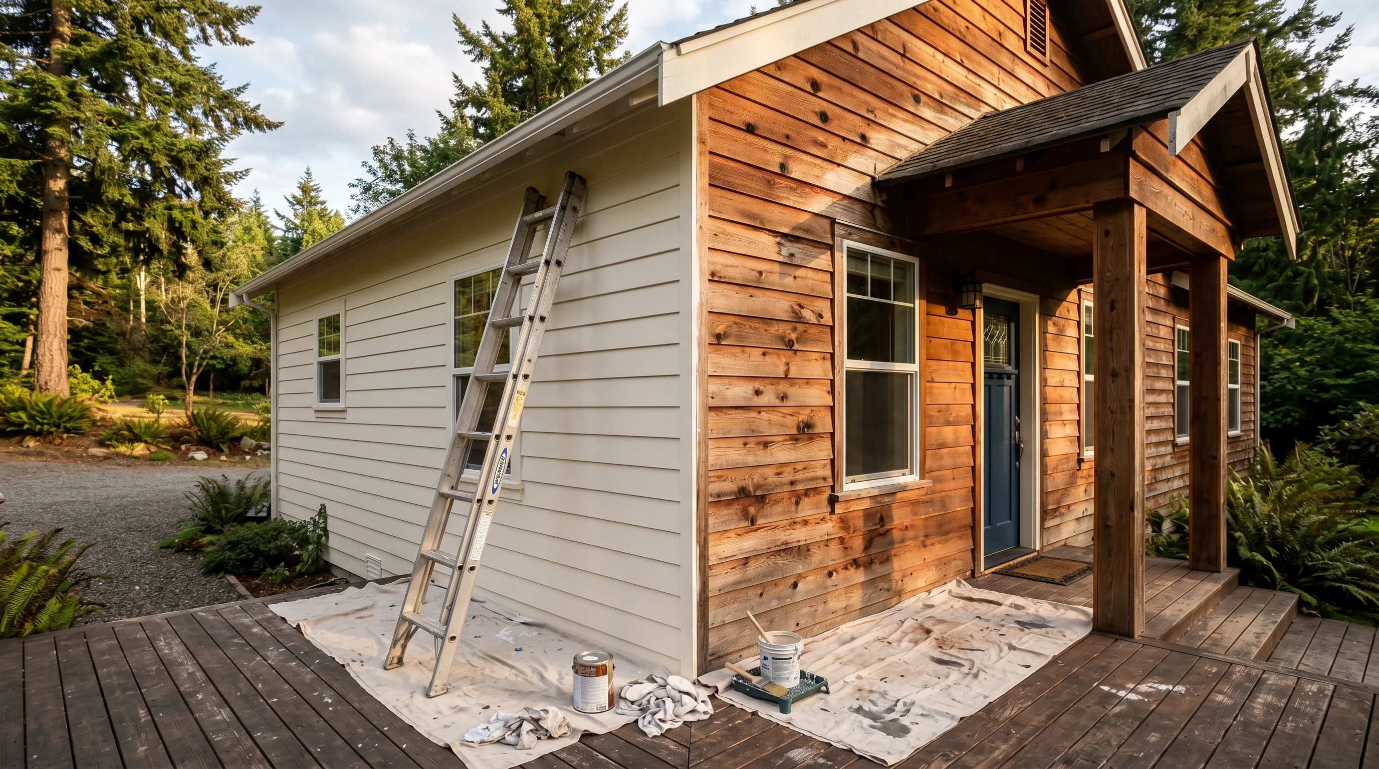 How to Paint Cedar Siding and Trim Without Tannin Bleed