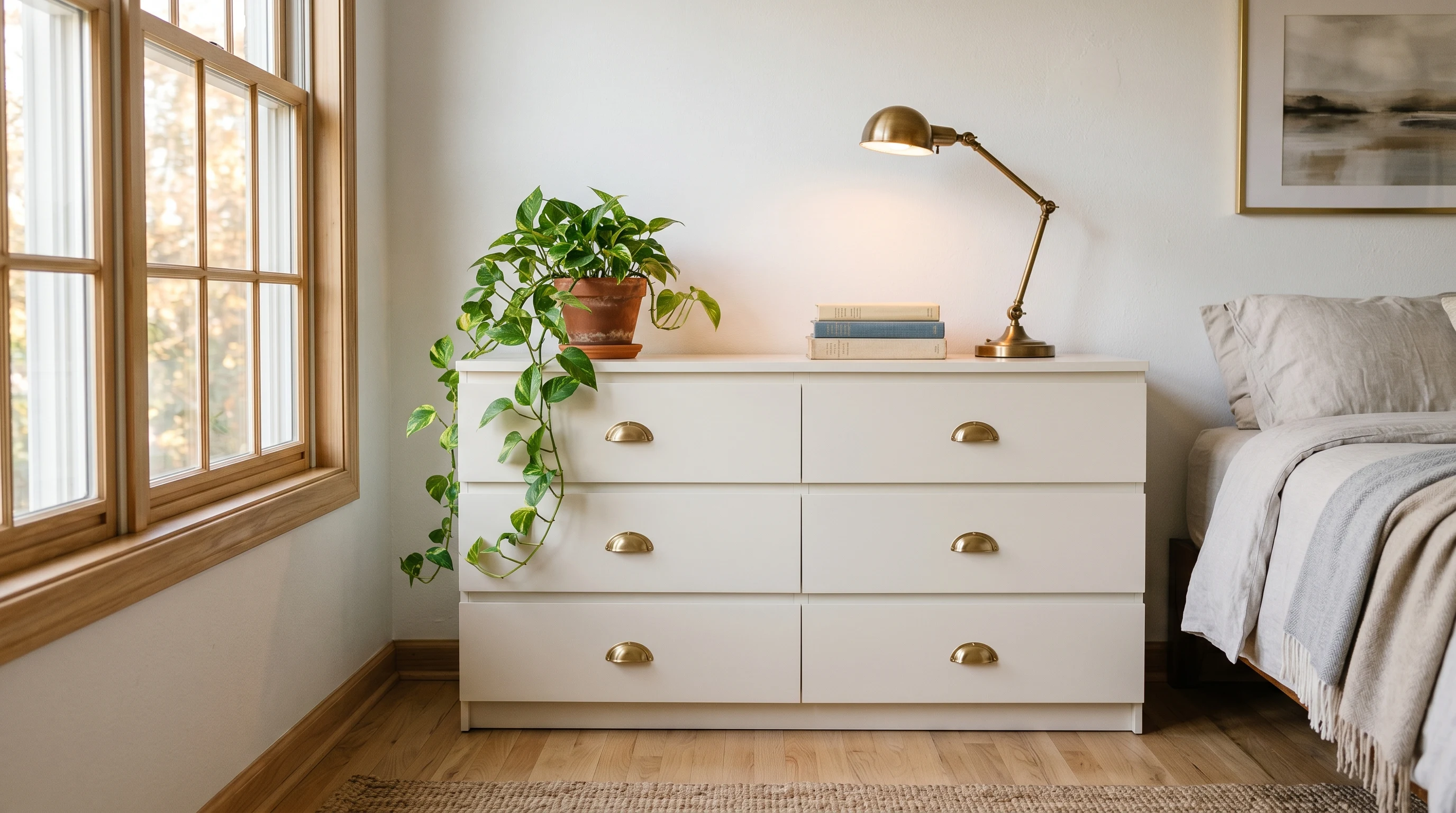 How to Paint Laminate Furniture (the IKEA Malm Story)