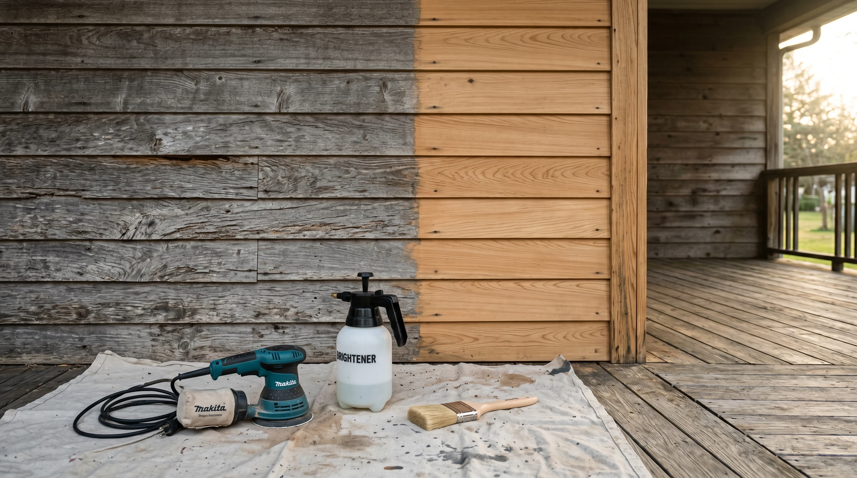 How to Paint Weathered Exterior Wood — Restoring the Substrate