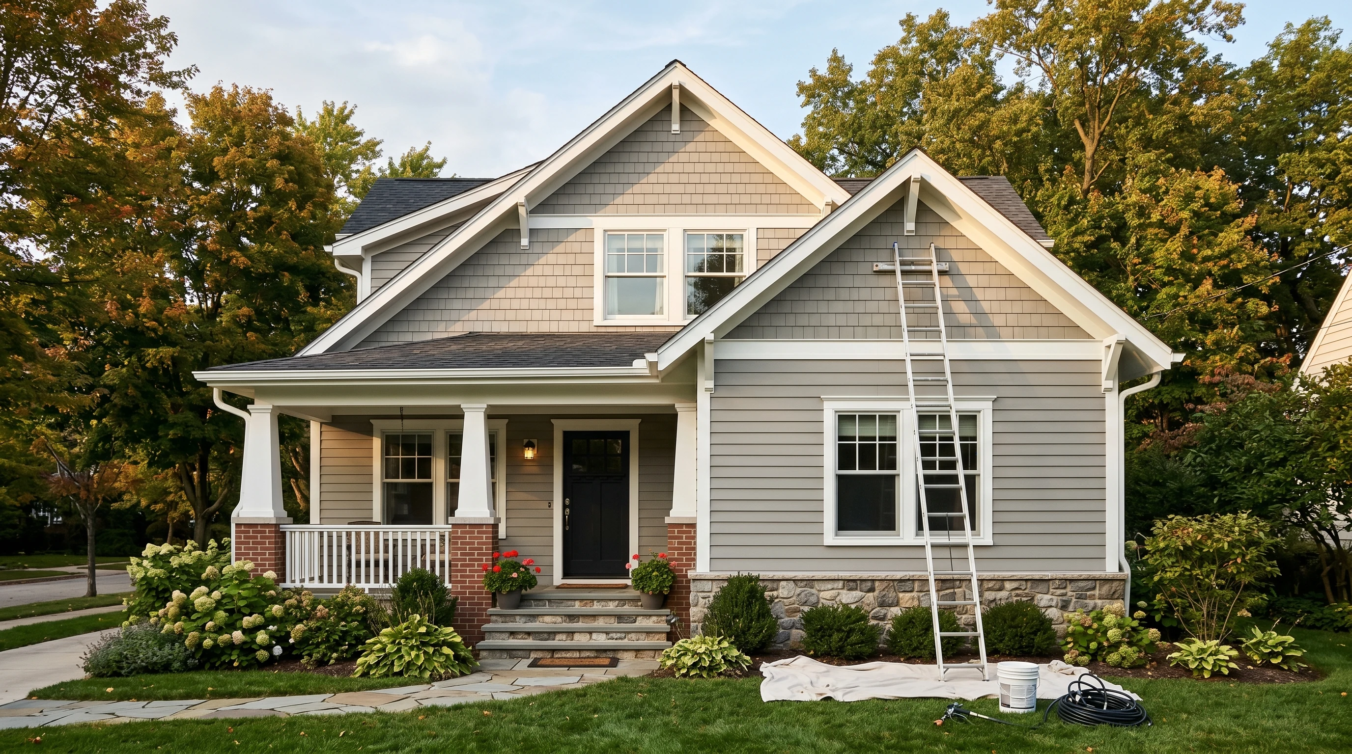 How to Paint a House Exterior the Pro Way