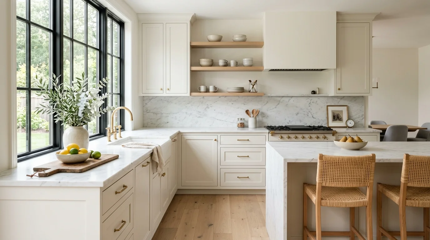 Best White Paint Colors for Kitchen Cabinets